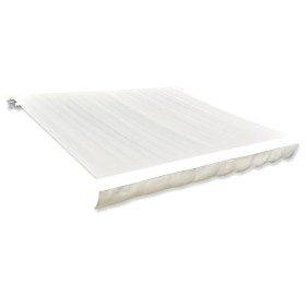 Cream white canvas awning 450x300 cm by vidaXL, Awnings - Ref: Foro24-143703, Price: 103,67 €, Discount: %