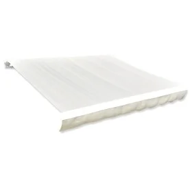 Cream white canvas awning 450x300 cm by vidaXL, Awnings - Ref: Foro24-143703, Price: 75,35 €, Discount: %