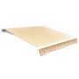 Orange-weiße Markise 450x300 cm von vidaXL, Markisen - Ref: Foro24-143706, Preis: 61,33 €, Rabatt: %