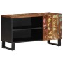 Mueble de TV madera reciclada y madera contrachapada 80x33x46cm