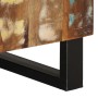 Mueble de TV madera reciclada y madera contrachapada 80x33x46cm