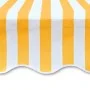 Orange and white canvas awning 450x300 cm by vidaXL, Awnings - Ref: Foro24-143706, Price: 56,69 €, Discount: %