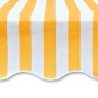 Orange-weiße Markise 450x300 cm von vidaXL, Markisen - Ref: Foro24-143706, Preis: 61,33 €, Rabatt: %