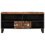 Mueble de TV madera reciclada madera contrachapada 100x33x46cm