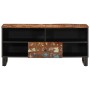 Mueble de TV madera reciclada madera contrachapada 100x33x46cm