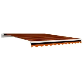 Orange and brown canvas awning 300x250 cm by vidaXL, Awnings - Ref: Foro24-145722, Price: 42,01 €, Discount: %