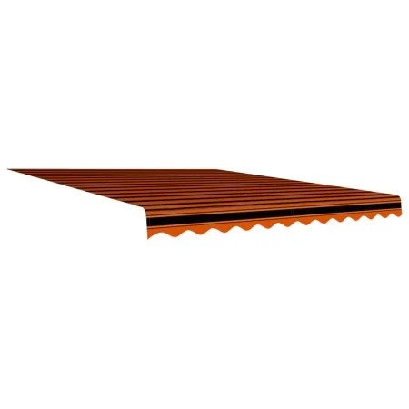 Orange und braune Segeltuchmarkise 350x250 cm von vidaXL, Markisen - Ref: Foro24-145723, Preis: 55,93 €, Rabatt: %