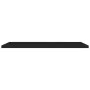 Black MDF floating wall shelf 120x23.5x3.8 cm by vidaXL, Shelves and shelves - Ref: Foro24-323841, Price: 36,38 €, Discount: %