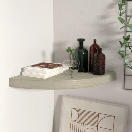 Oak-colored MDF corner floating shelf 35x35x3.8 cm by vidaXL, Shelves and shelves - Ref: Foro24-323925, Price: 27,94 €, Disco...