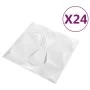 3D-Wandpaneele 24 Einheiten 50x50 cm diamantweiß 6 m² von vidaXL, Wandverkleidung - Ref: Foro24-150911, Preis: 76,92 €, Rabat...