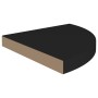 Eckregale 2 Stück MDF schwarz 35x35x3,8 cm von vidaXL, Regale und Regale - Ref: Foro24-323920, Preis: 55,42 €, Rabatt: %