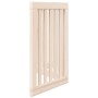 Puerta para perros plegable de 3 paneles, 150 cm, madera de