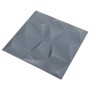 3D Wandpaneele 24 Stück diamantgrau 6 m² 50x50 cm von vidaXL, Wandverkleidung - Ref: Foro24-150919, Preis: 70,66 €, Rabatt: %