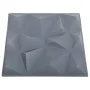 3D Wandpaneele 24 Stück diamantgrau 6 m² 50x50 cm von vidaXL, Wandverkleidung - Ref: Foro24-150919, Preis: 72,24 €, Rabatt: %