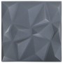 3D Wandpaneele 24 Stück diamantgrau 6 m² 50x50 cm von vidaXL, Wandverkleidung - Ref: Foro24-150919, Preis: 70,66 €, Rabatt: %