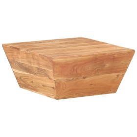 Mesa de centro forma de V madera maciza de acacia 