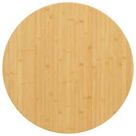 Tablero de mesa de bambú Ø70x1,5 cm Tablero de mesa de bambú Ø70x1,5 cm