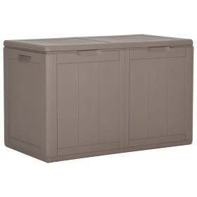 Garden storage box 180 L PP brown rattan by vidaXL, Outdoor storage boxes - Ref: Foro24-151231, Price: 76,22 €, Discount: %