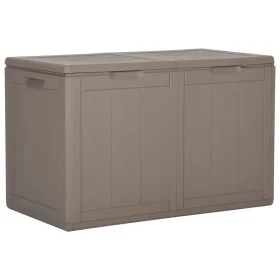 Garden storage box 180 L PP brown rattan by vidaXL, Outdoor storage boxes - Ref: Foro24-151231, Price: 84,26 €, Discount: %