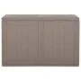 Garden storage box 180 L PP brown rattan by vidaXL, Outdoor storage boxes - Ref: Foro24-151231, Price: 84,26 €, Discount: %