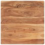 Mesa de centro forma de V madera maciza de acacia 66x66x30 cm de vidaXL, Mesas de centro - Ref: Foro24-320388, Precio: 195,34...