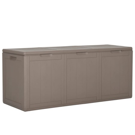 Garden storage box 270 L PP rattan brown by vidaXL, Outdoor storage boxes - Ref: Foro24-151232, Price: 101,41 €, Discount: %