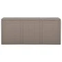 Garten-Aufbewahrungsbox 270 L PP Rattan braun von vidaXL, Aufbewahrungsboxen für den Außenbereich - Ref: Foro24-151232, Preis...