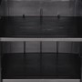 Schwarzer Gartenschrank aus PP-Rattan, 65 x 45 x 172 cm von vidaXL, Schließfächer und Lagerschränke - Ref: Foro24-151237, Pre...