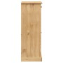 Zapatero VIGO madera maciza de pino 60x35x96 cm