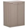 Gartenschrank, PP-Holzoptik, 65 x 45 x 88 cm von vidaXL, Schließfächer und Lagerschränke - Ref: Foro24-151239, Preis: 165,12 ...