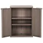Gartenschrank, PP-Holzoptik, 65 x 45 x 88 cm von vidaXL, Schließfächer und Lagerschränke - Ref: Foro24-151239, Preis: 165,12 ...