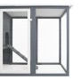 Chicken coop with 1 gray wooden egg cage by vidaXL, Cages and habitats for small animals - Ref: Foro24-170846, Price: 262,51 ...