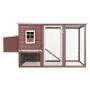 Chicken coop with 1 brown wooden egg cage by vidaXL, Cages and habitats for small animals - Ref: Foro24-170847, Price: 217,85...