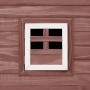 Hühnerstall mit 1 braunen Eierkäfig aus Holz von vidaXL, Käfige und Lebensräume für Kleintiere - Ref: Foro24-170847, Preis: 2...