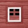 Henhouse with 1 red wooden egg cage by vidaXL, Cages and habitats for small animals - Ref: Foro24-170848, Price: 236,22 €, Di...