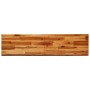 Banco con borde vivo madera maciza de acacia 140 cm