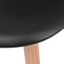Esszimmerstühle 2 Einheiten aus schwarzem Kunststoff von vidaXL, Essstühle - Ref: Foro24-244777, Preis: 111,15 €, Rabatt: %