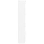 Armario vitrina ALTA madera maciza pino blanco 77x35x186,5cm