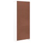 Armario vitrina ALTA madera maciza pino blanco 77x35x186,5cm