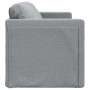 Sofá cama de suelo 2 en 1 tela gris claro 112x174x55 cm en Sofás | Comprar online en Foro24