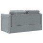 Sofá cama de suelo 2 en 1 tela gris claro 112x174x55 cm en Sofás | Comprar online en Foro24
