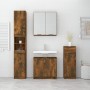 4-teiliges Badmöbelset aus Raucheichen-Sperrholz von vidaXL, Badezimmermöbel - Ref: Foro24-3115889, Preis: 233,82 €, Rabatt: %