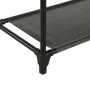 Kleiderständer aus Stahl und Vliesstoff, 55 x 28,5 x 175 cm, schwarz von vidaXL, Kommoden-Organizer und Bar-Kleiderbügel - Re...