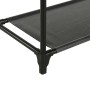 Kleiderständer aus Stahl und Vliesstoff, 55 x 28,5 x 175 cm, schwarz von vidaXL, Kommoden-Organizer und Bar-Kleiderbügel - Re...
