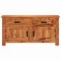 Vitrina Marrón 100 x 30 x 50 cm madera maciza de acacia