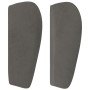 Dunkelgraues Samtkopfteil 103x23x78/88 cm von vidaXL, Kopf- und Fußteile - Ref: Foro24-3117523, Preis: 67,13 €, Rabatt: %