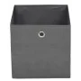 Aufbewahrungsboxen 4 Stück Vlies Textil 32x32x32cm grau von vidaXL, Aufbewahrungskörbe - Ref: Foro24-245747, Preis: 24,87 €, ...