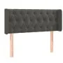 Dark gray velvet headboard with LED 103x16x78/88 cm by vidaXL, Headboards and footboards - Ref: Foro24-3123615, Price: 73,63 ...