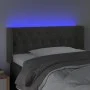 Dark gray velvet headboard with LED 103x16x78/88 cm by vidaXL, Headboards and footboards - Ref: Foro24-3123615, Price: 73,63 ...
