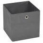 Aufbewahrungsboxen 4 Stück Vlies Textil 32x32x32cm grau von vidaXL, Aufbewahrungskörbe - Ref: Foro24-245747, Preis: 24,87 €, ...